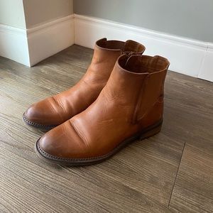 Franco Sarto Horace Bootie in Cognac (brown)